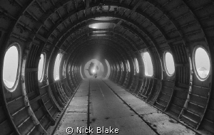 Inside the plane, Capernwray. by Nick Blake 